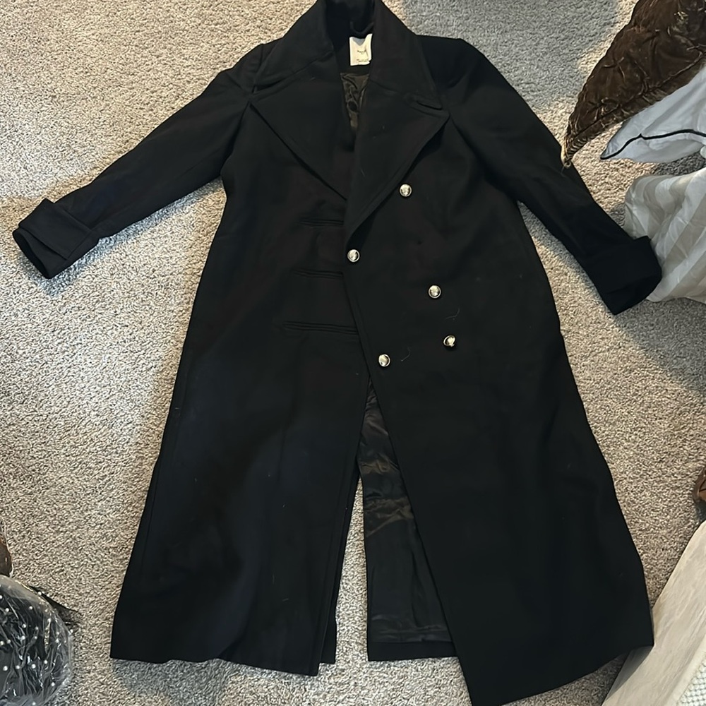 Mango military style coat